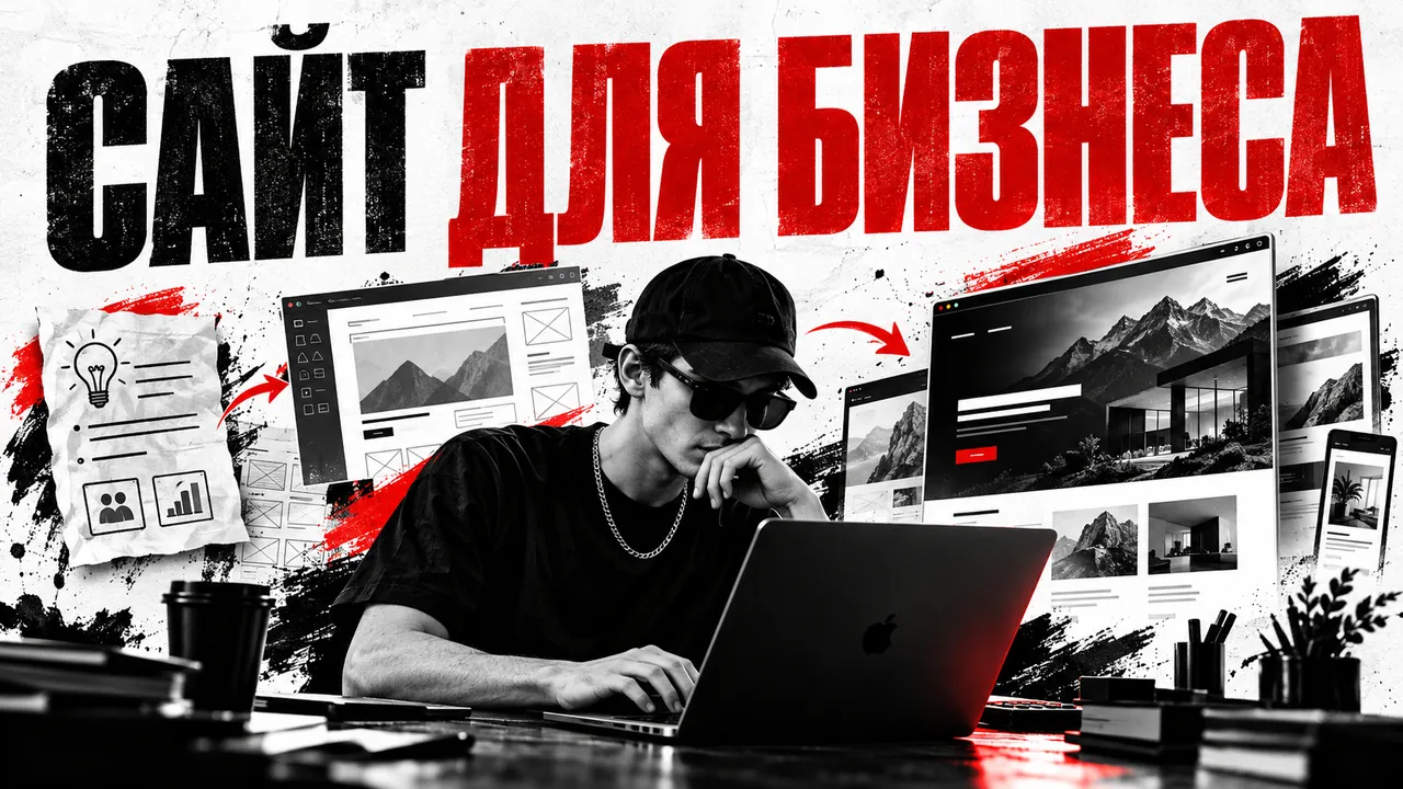 Разработчик, этапы подготовки и макеты сайта для бизнеса