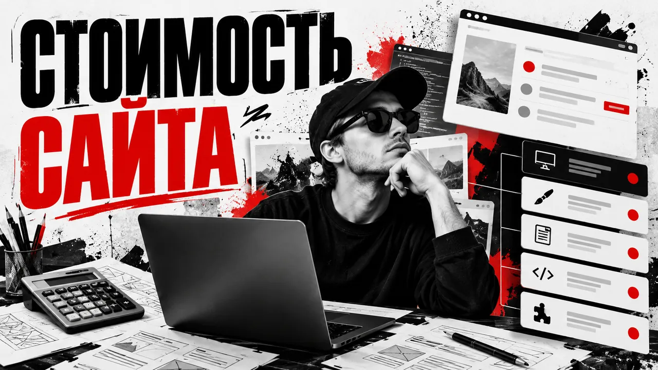 Состав работ и расчёт стоимости разработки сайта