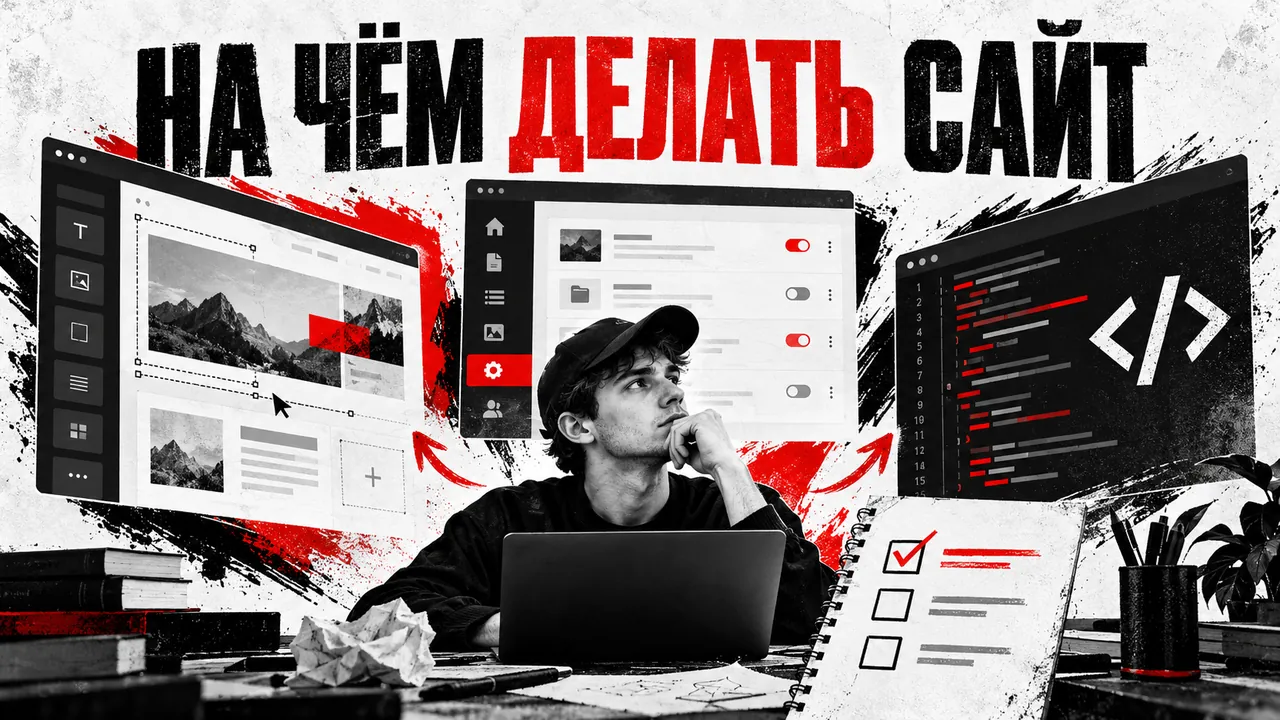 Конструктор, CMS и индивидуальная разработка сайта