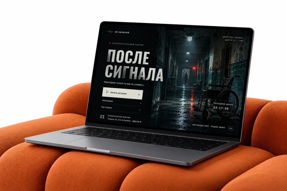 После сигнала &mdash; изображение проекта